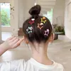 Accessoires de cheveux 5pcs Set Color Star Pentagrams Cartoon Animaux Fruits Clips Girls Kid Kawaii Fairy Simple Hairpin Fashion