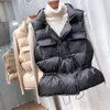 Women s Vests 2023 Ultra Light Down Vest Women Short Windproof Lightweight Warm Waistcoat Female White Duck Coat Sleeveless 230815