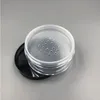Clear 50g 50 ml Plastikpulver Puff Container Hülle Make -up Kosmetikgläser Face Pulver Pulver Bluecher Aufbewahrungsbox mit Sifter Deckel Fwena