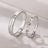 Luxury Bvlgr top jewelry accessories designer woman New Angel Wings Couple Ring Simple and Versatile Opening Pair Ring Zircon Couple Ring Valentine's Day gift