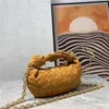 Designer Mini Jodie BottegassVenetas Handbag Woven Knotted 5A Sheepskin Leather Hobo Large size Star's Cloud Fashion Casual Knot Corner3XT5