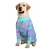 Собачья одежда для собак пижамы для средней большой собаки мягкая уютная собачья одежда с полным покрытым для живота костюм для домашних животных для девочек -мальчиков Cuttable 230814