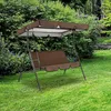 Camp Furniture Swing Chair Canopy Replacement Durable With Cushion Covers 3 Seater Garden Seat Cover For Yard