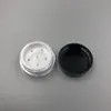 1G ML Plastic Powder Puff Container Jar Case Makeup Cosmetic Jars Face Powder Blusher Storage Box With Sifter Lids Mnwbx