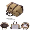 Duffelpåsar Markroyal High Capacity Canvas Travel Påsar Män utomhus bagagepåse en axel bärbar diagonal paket helg dropshipping j230815