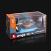 Diecast model Car Bburago 1 43 McLaren MCL36 #3 Daniel Ricciardo #4 Lando Norris Alloy Car Die Cast Model Luxe voertuig Diecast speelgoed 230814