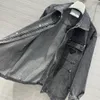 2023 Новые осенне-зимние миланские куртки для подиума с лацканами и длинными рукавами, брендовые пальто в одном стиле, женская дизайнерская верхняя одежда U664