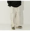 Men's Pants Frock Pocket Casual Autumn And Winter Loose Retro Cotton Trousers Harem Cargo Men Joggers Clothing