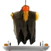 Novelty Items Halloween Flying Ghost Glowing Pumpkin Face Pendant Scarecrow Decor Floating Ghost Flying Ghost With Adjustable Arm For Haunted J230815