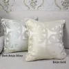 Pillow Case Contemporary Geometric Beige Pillow Case Gold Silver Ellipse Sofa Chair Designer Cushion Cover Decorative Square Home 45x45cm 230814