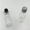 Mini Liquor Bottles 50ml Clear mini empty plastic Wine shot bottles (Black) Kfghu