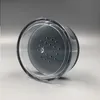 50 ml(166 oz) Empty Reusable Plastic Loose Powder Compact Bottles Container DIY Makeup Powder Case with Sifter and Lined Screw Lid Kewnh