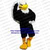 Mascot Costumes Black White Fur Eagle Hawk Tercel Tiercel Falcon Vulture Costume Cartoon Postacie wita obiad marketing Z245V