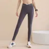 Pantalones de yoga avanzados Pantalones de acondicionamiento de fitness nude de color litros de color nudas