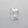 5 Gram Clear Jars Plastic Jars Plastic Cosmetic Container Empty Cosmetic Sample Containers Transparent 5ML Plastic Pot Jars Fnerd