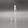 5ml de plástico transparente bomba de bomba vazia spray atomizador garrafa recarregável para perfume Óleo essencial pele mais suave Recipiente de recipiente reutilizável bot fkta