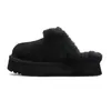 2023 Disquette Scuffette Slippers Boots Booties Womens Fur Slides Classic Ultra Mini Platform Boot Slip-on Les Petites Suede Wool Comfort Winter Clogs Booties