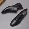 Sukienka luksusowa marka męska Oxford elegancki mężczyzna Businwear Formal Derby Wedding Flats