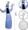 Other Event Party Supplies Halloween Inflatable 12FT Ghost with LED RGB Color Changing Light Indoor Outdoor Yard Lawn Decoration 230815