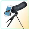 اكتشاف Telescope Telescope Zoom 2575x 70mm مقاوم للماء مراقبة الماء ، محول الهاتف الشامل أحادي العين MOUNT T1910221129050