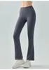 Designers Pantalons évasés de yoga Tissu Lycra Leggings évasés Taille haute Pantalons de yoga doux pleine longueur Pantalons pour femmes Pantalons larges décontractés pour femmes