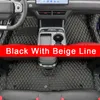 3D Full Surround Car Floor Mat For Jetour Dashing 2022-2025 Liner Foot Pads PU Leather Waterproof Carpet Auto Accessories