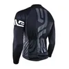 Cycling Jersey stelt lange mouw voor mannen fietskledingbroek met gelvulding Breathable Summer 230814