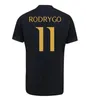 Mężczyźni dzieci 2023 2024 Zestawy piłkarskie Vini Jr Modric Soccer koszulki 23/24 Camiseta de Futbol Kroos Bellingham Camavinga Valverde Rodrygo Alaba Kid Kit Footbal Kit