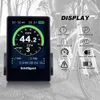 Pannello di controllo LCD a e-bici da 860c BAFang Display per biciclette elettriche impermeabili per motori Bafang BBS02B BBS01B BBSHD