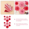 Decorative Figurines Pack Festive Paper Fans Store Po Ptops Party Decoration Baby Hanging Props Chinese