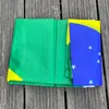 Bannerflaggor xvggdg 3x5 fot stor brasiliansk flagg Polyester The Brasilien National Flag Banner 230814