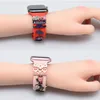 Jóias por atacado Bad Bunny Metal Charms para Apple Watch Band Hard esmalte o charme MOQ 1PCS Substituição pulseira de pulseira Bandas de relógio