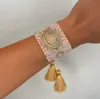 Braccialetti di fascino set turchi per donne pulseras mujer moda miyuki gioielli fatti a mano perle 230814 230814