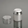 15 30 50 G / ML Pearl White Acrylic Airless Jar Round Vacuum Cream Jar 05Oz 1Oz 17Oz Cosmetic Packing Pump Bottles Iuhec