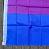 Banner Flags Xvggdg Bisexual Pride LGBT 90*150cm Pink Blue Rainbow Flag Home Decor Gay Friendly Banners 230814