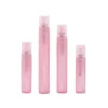 5ML 5G Frosted Plastic Tube Empty Refillable Perfume Bottles Spray for Travel and Gift,Mini Portable pen Kxece