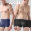 Underpants Mens Panties Men Underwear Boxershorts Boxer Ropa Interior Hombre Calzoncillos Breathable Bamboo Hole Large Size 230815