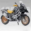 1 12 BMW R1250GS ADV Motorcycles Simulation Motorycle Model Model Screatbers Sound و Light Collection Car Car Gift T230815