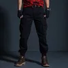 Męskie spodnie Wysokiej jakości bawełniane moda w kamuflaż swobodne taktyczne ładunek harajuku joggers mężczyzn ubrania spodni 230815