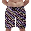 Shorts da uomo Paws Dogs Board Leisure Big Size Short Animal Lovers Uomini Swim Trunks comodo