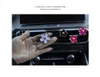 6 Small Daisies Car Air Outlet Parfym Clip Aromaterapi Clip Decoration bil Interiör Tillbehör Bilförsörjning Dekoration