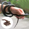 Halloween Toys Fake Realistic Rubber Snake PVC Plastic Safe Prank Scary Tricky Reptile Parties Toy 230815