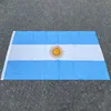 Flagi banerowe Aerlxemrbrae poliester Argentyna Flaga 90x150cm Argentyńska flaga narodowa i banner 230814