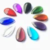 Kroonluchter kristal groothandelsprijs 380 stcs/perceel 38 mm gemengde kleuren glazen water drop hangers prisma onderdelen bruiloftsfeestdecoratie