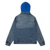 Hommes Cline Denim Vestes Nouvelle Mode Casual Femmes Veste À Capuche Manteau Marque Designer Jean Plante Lettre Pleine Impression Revers