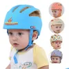 Caps Hats Safety Baby Protective Helmet Cotton Mesh Soft Adjustable Head Protector Child Cap For Boys Girls Learn To Walk 230720 D Dhzkm