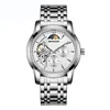 Armbandsur Sdotter Uthai M4 Men Mechanical Watch Day and Night Switching Luminous Hela Automatic Hollowed Out Multi Dial