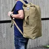 Duffel Bags Large Capacity Rucksack Men Travel Bag Mountaineering Backpack Male Luggage Canvas Bucket Shoulder Bags For Boys Backpack XA202K J230815