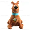 Doo Plüschspielzeug brauner Dandy Hund Kawaii Film Plüsch Freundin Geschenk Film Animation Hund Kissen Kissen Geburtstagsspielzeug T230815