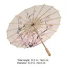Dekorativa figurer paraplypappersparasol kinesiska bröllop oljade paraplyer dansolja gynnar parti prop brud vintage cosplay hanfu